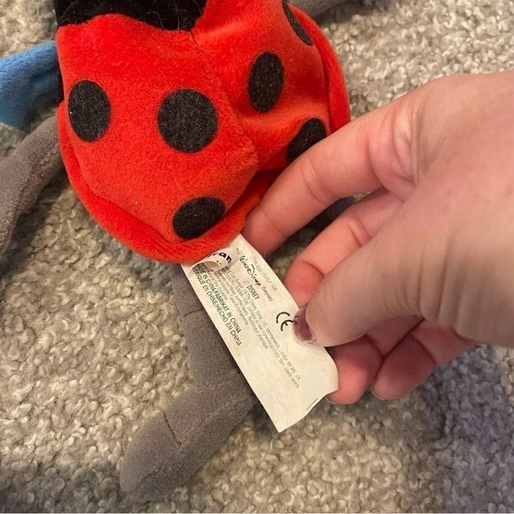 Vintage Disney Bugs Life Flik Francine Bean Bag Plush Set Bundle Kids Toy - Picture 4 of 4